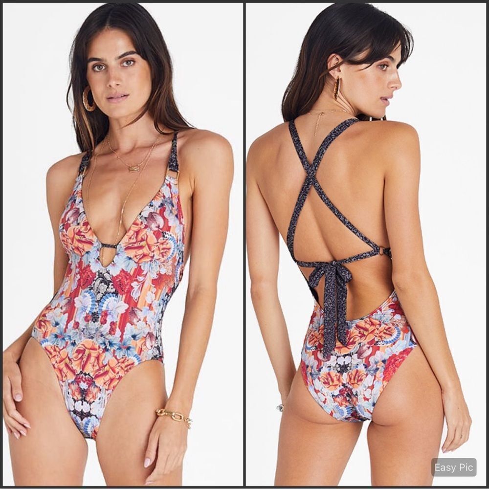 NWT Aqua Blu Australia Maddison One Piece Swimsuit Size 16